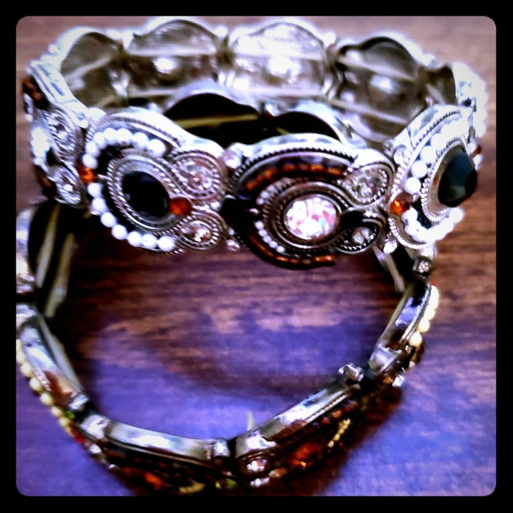 Two Stretch Bracelets to Dress-Up or Dress-Down
